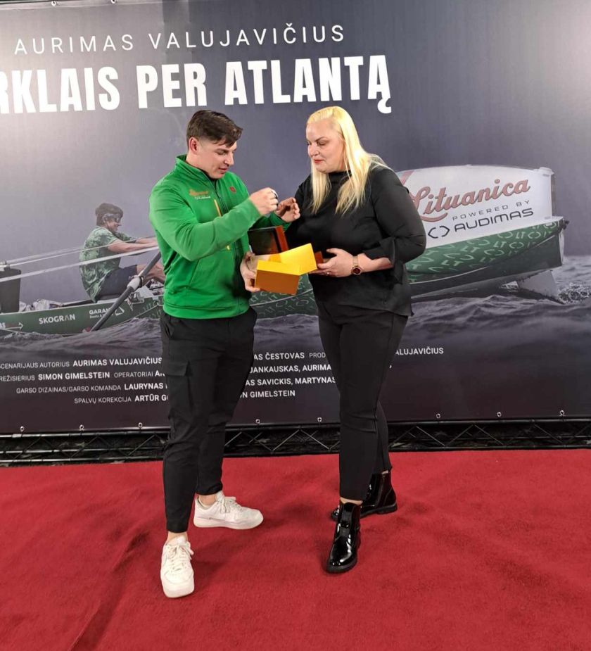 
Projektas  „Kiekvienam Savas Atlantas“ su Aurimu Valujavičiumi                