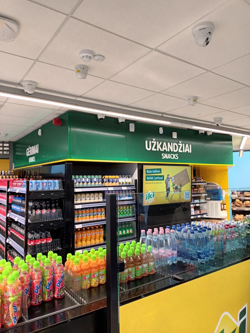 
„Iki“ Vilniuje atnaujino populiariausią autonominę parduotuvę – tapo viena gražiausių visame tinkle                