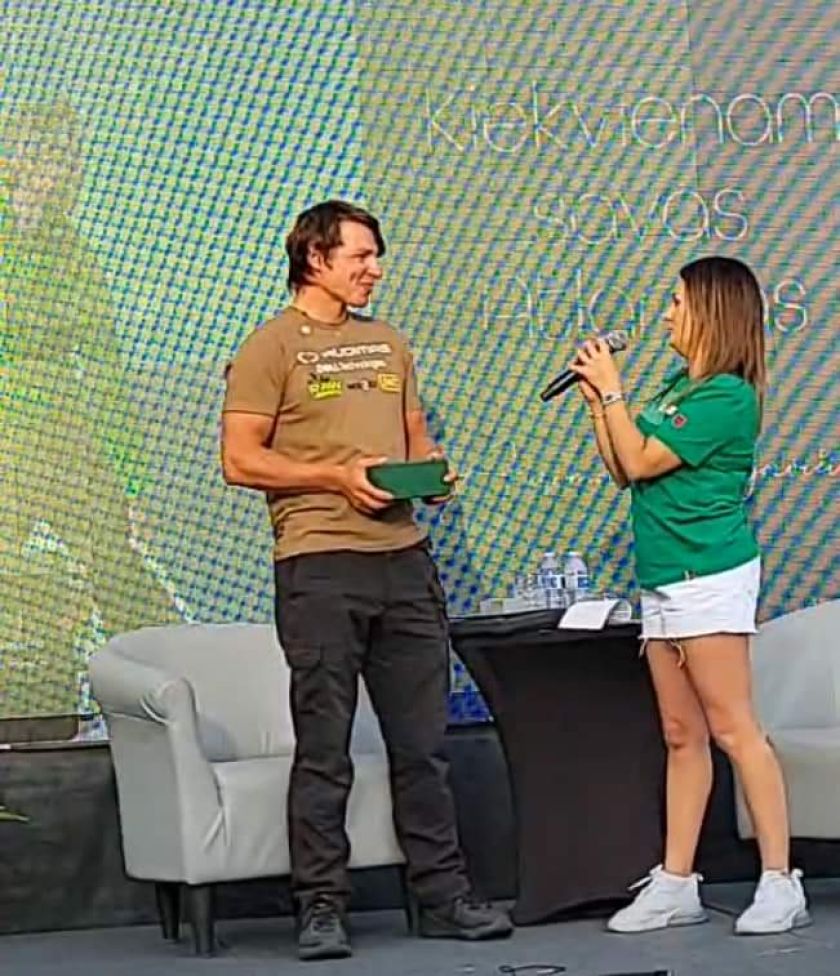 
Projektas  „Kiekvienam Savas Atlantas“ su Aurimu Valujavičiumi                