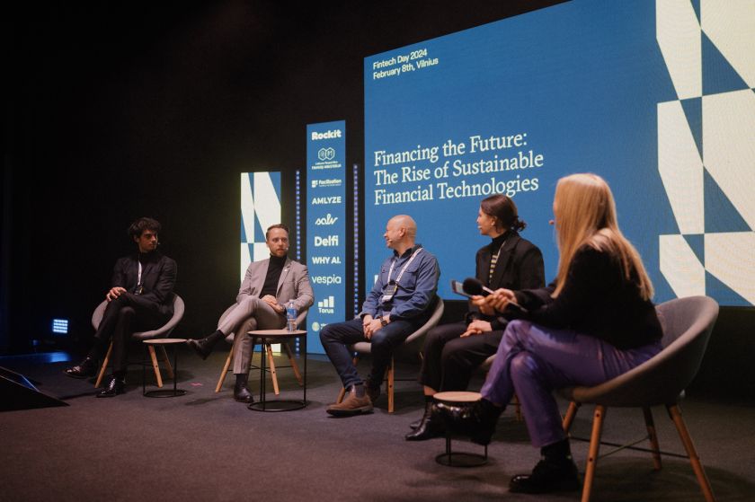 
„Fintech Day“ konferencija: dirbtinis intelektas, tvarus investavimas ir pokyčiai finansų srityje                