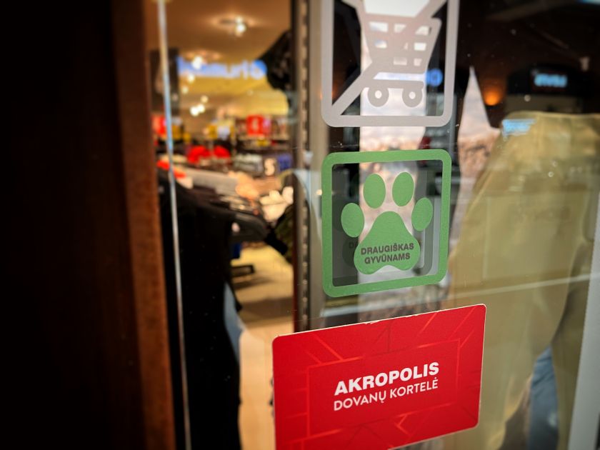 
Kauno „Akropolis“ tampa atviras gyvūnams: primena svarbiausias taisykles                