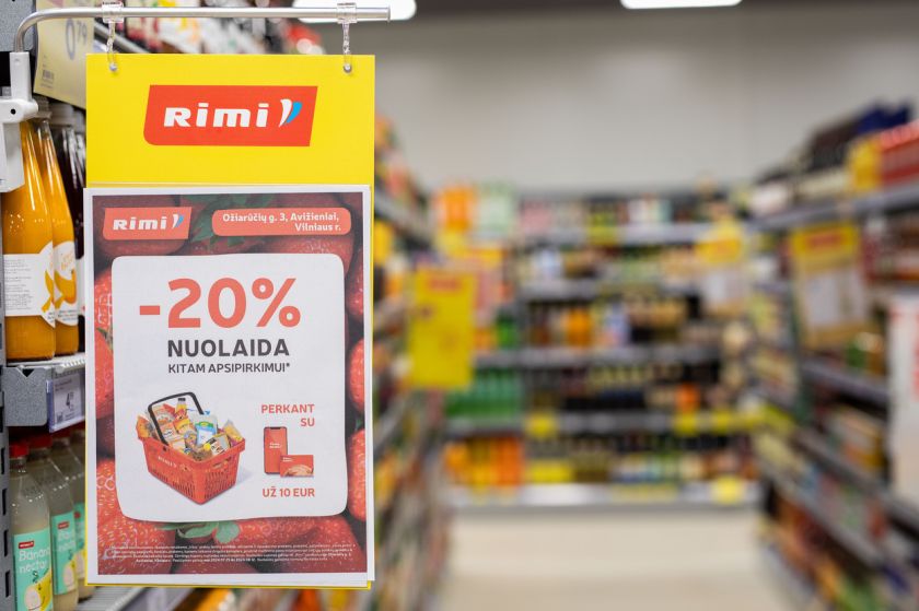 
Trankiai atidaryta nauja jubiliejinė – 90-oji „Rimi“ parduotuvė Avižieniuose                