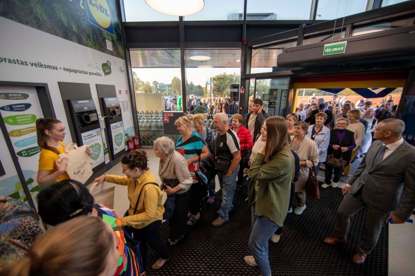 
„Lidl“ atidarė parduotuvę šalia Vilniaus esančiuose Galgiuose                