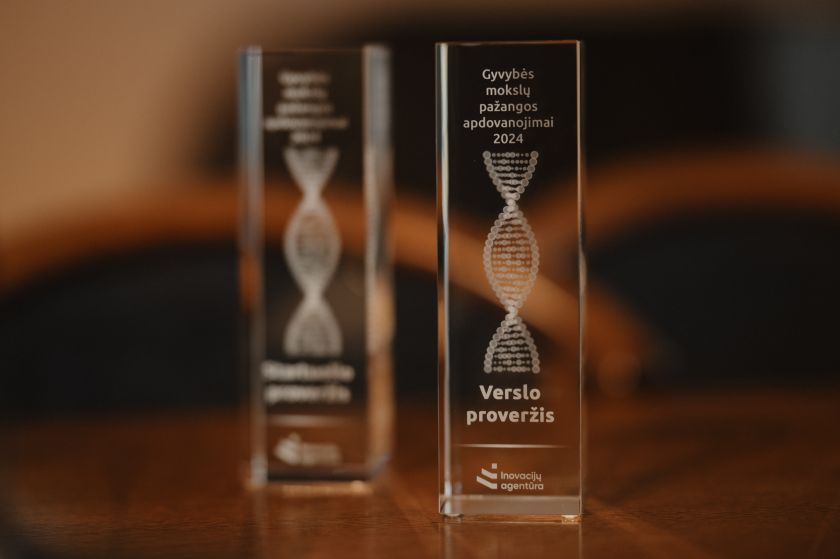 
Apdovanoti pažangiausi šalies gyvybės mokslų sektoriaus atstovai                