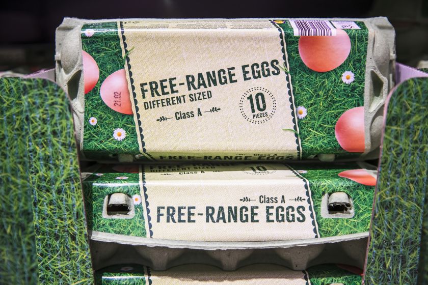 
Nuo 2025 metų kovo „Lidl Lietuva“ nebeprekiaus narvuose laikomų vištų kiaušiniais                