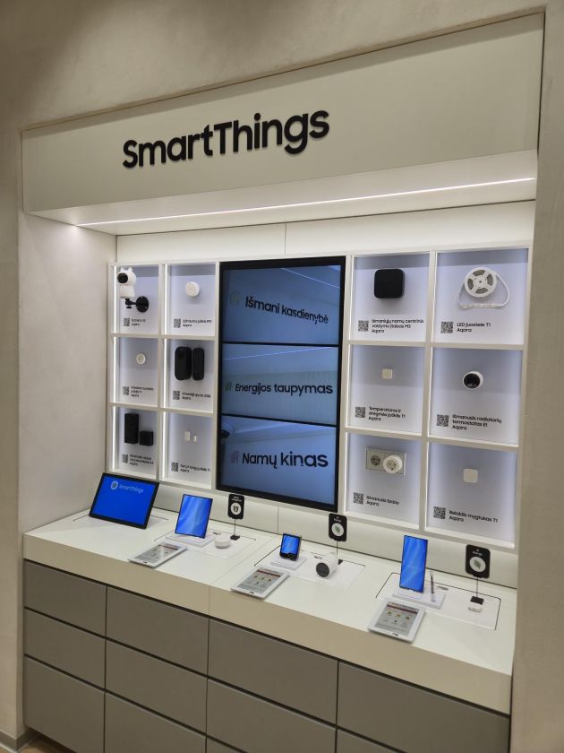„Samsung“ atidaro pirmąją patirčių parduotuvę Lietuvoje