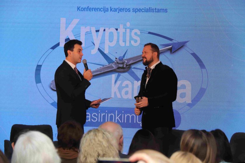 Konferencijoje – apie ugdymą karjerai: kas penktas mokinys pirmajame darbe tikisi bent 3 000 Eur atlyginimo