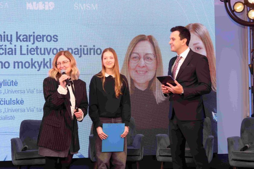 Konferencijoje – apie ugdymą karjerai: kas penktas mokinys pirmajame darbe tikisi bent 3 000 Eur atlyginimo