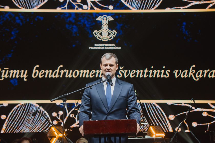 Kauno prekybos,  pramonės ir amatų rūmų apdovanojimų iškilmėse - aukščiausi įvertinimai metų verslo lyderiams