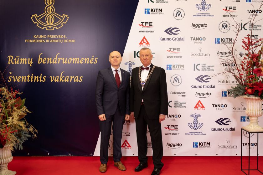 Kauno prekybos,  pramonės ir amatų rūmų apdovanojimų iškilmėse - aukščiausi įvertinimai metų verslo lyderiams