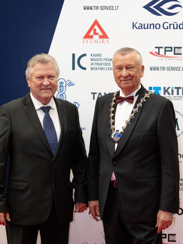 Kauno prekybos,  pramonės ir amatų rūmų apdovanojimų iškilmėse - aukščiausi įvertinimai metų verslo lyderiams