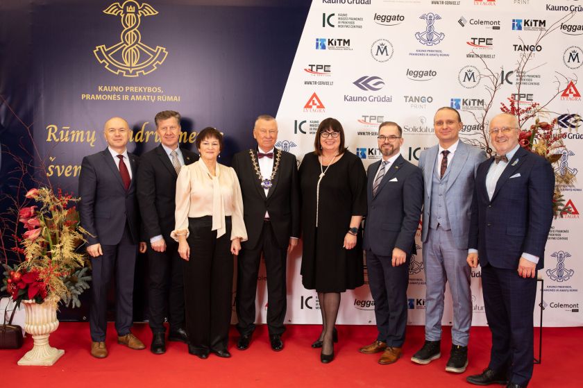Kauno prekybos,  pramonės ir amatų rūmų apdovanojimų iškilmėse - aukščiausi įvertinimai metų verslo lyderiams