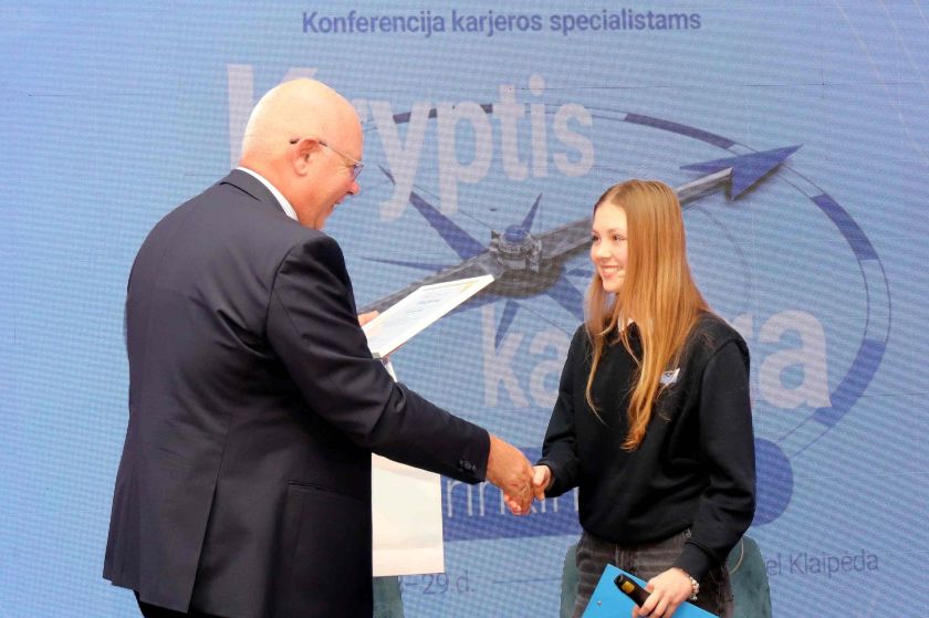 Konferencijoje – apie ugdymą karjerai: kas penktas mokinys pirmajame darbe tikisi bent 3 000 Eur atlyginimo