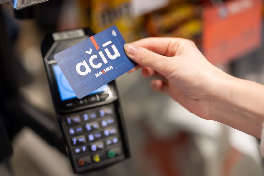 „Maxima“: liko paskutinis mėnuo išleisti per metus sukauptus lojalumo kortelės „Ačiū“ pinigus