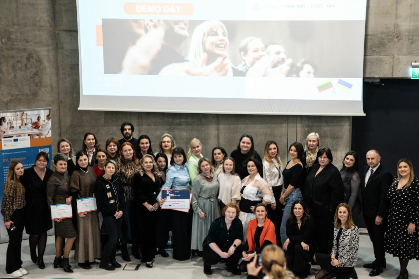 Tech-Park Kaunas „Demo dienoje“ – ukrainiečių moterų sprendimai empatiškai integracijai