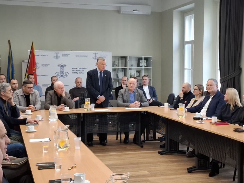 Kauno PPA rūmų diskusijoje – „Ekonomika 2025“: ekonomisto Mariaus Dubnikovo įžvalgos – kokius sprendimus turėtų priimti verslas?