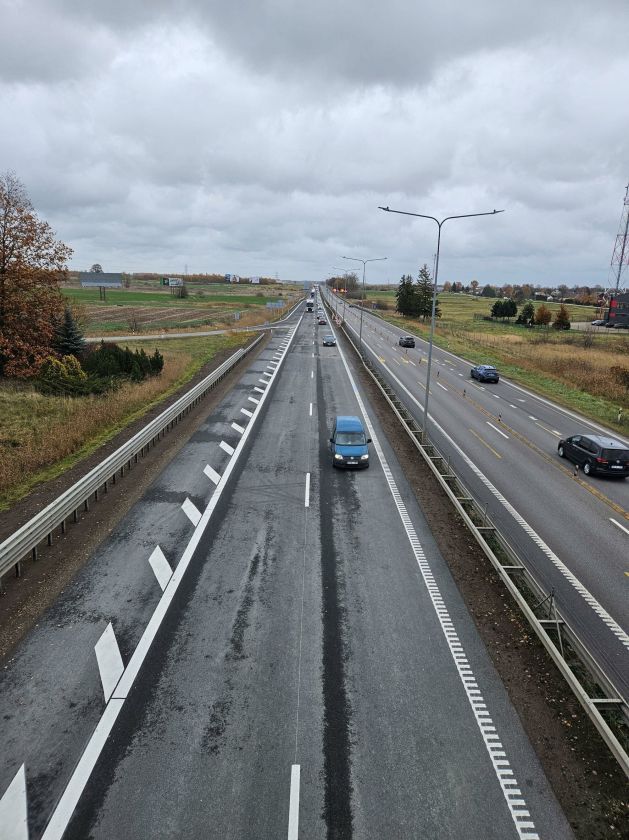Baigta 9 mln. eurų vertės A1 magistralės ruožo šalia Kauno rekonstrukcija