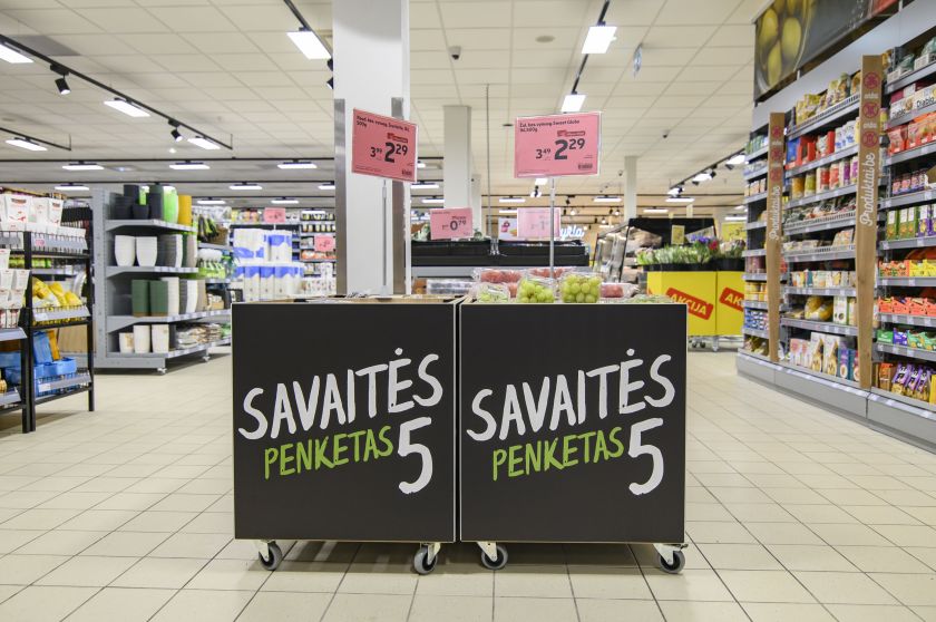 Biržuose po renovacijos duris atvėrė atnaujinta „Rimi“ parduotuvė