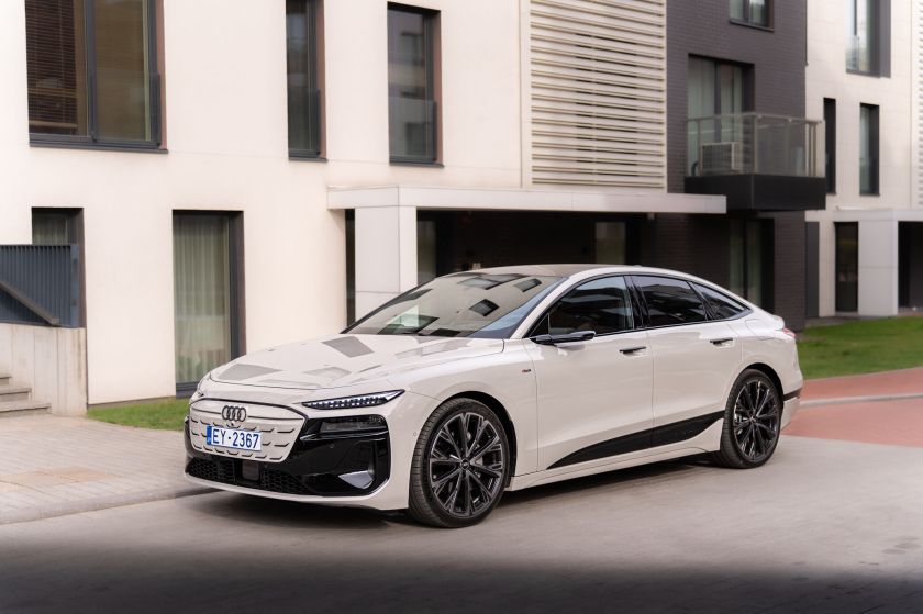 Naujus standartus nustatantis „Audi A6 e-tron Sportback“ – jau Lietuvoje: elegancija, galia ir įspūdingas nuvažiuojamas atstumas