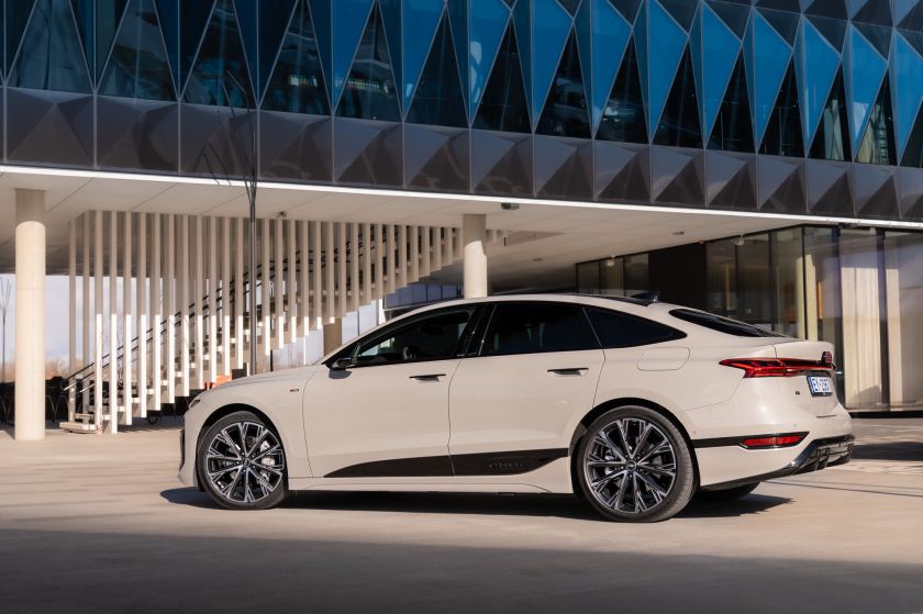 Naujus standartus nustatantis „Audi A6 e-tron Sportback“ – jau Lietuvoje: elegancija, galia ir įspūdingas nuvažiuojamas atstumas
