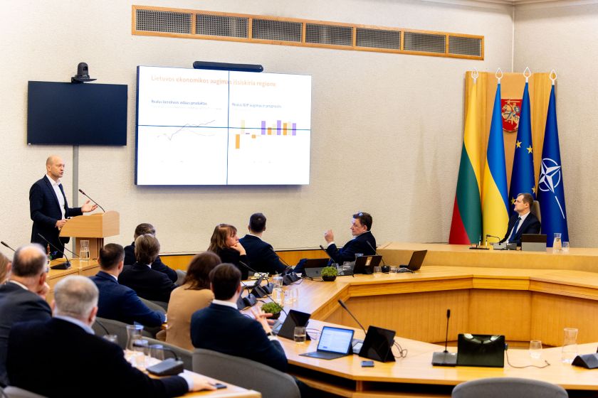 Premjeras: konkurencinga, auganti ir atspari Lietuvos ekonomika – bendras Vyriausybės ir verslo interesas