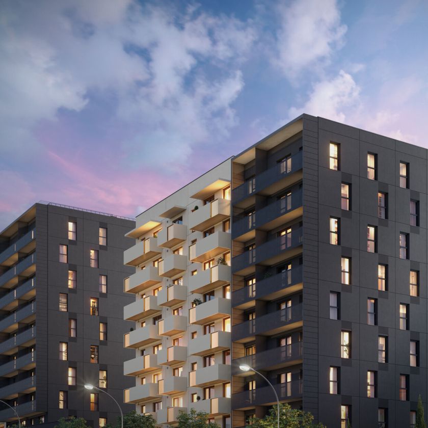 Vilniaus Viršuliškių mikrorajone pradedamas statyti naujas gyvenamųjų namų kompleksas