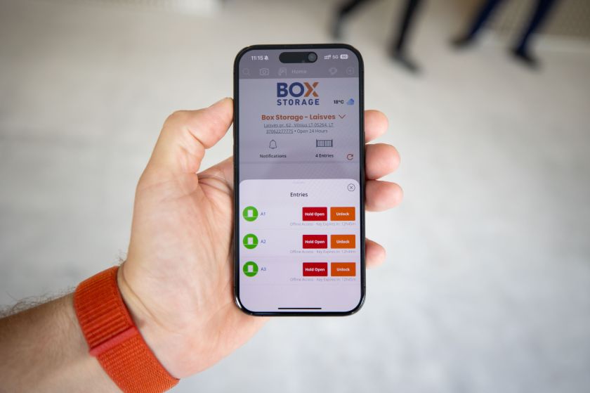 „Box Storage“ žengia į Vilnių: atidarytas modernus savitarnos sandėliavimo centras, į kurį investuota 4,5 mln. eurų