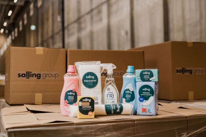 Pirmoji privataus prekių ženklo „Salling“ siunta pasiekė „Rimi“ – naujas asortimentas parduotuvėse jau netrukus