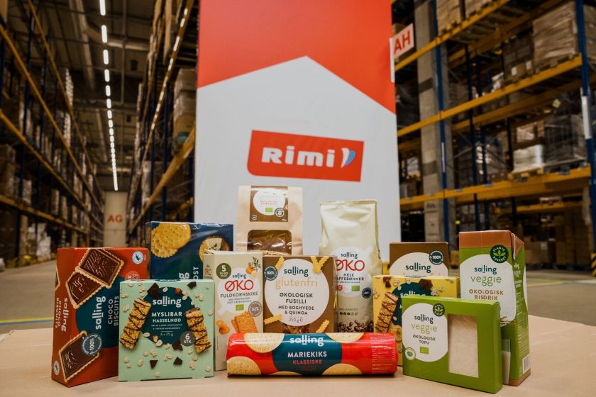 Pirmoji privataus prekių ženklo „Salling“ siunta pasiekė „Rimi“ – naujas asortimentas parduotuvėse jau netrukus