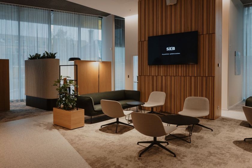 SEB bankas atidarė naują skyrių Vilniaus Naujamiestyje