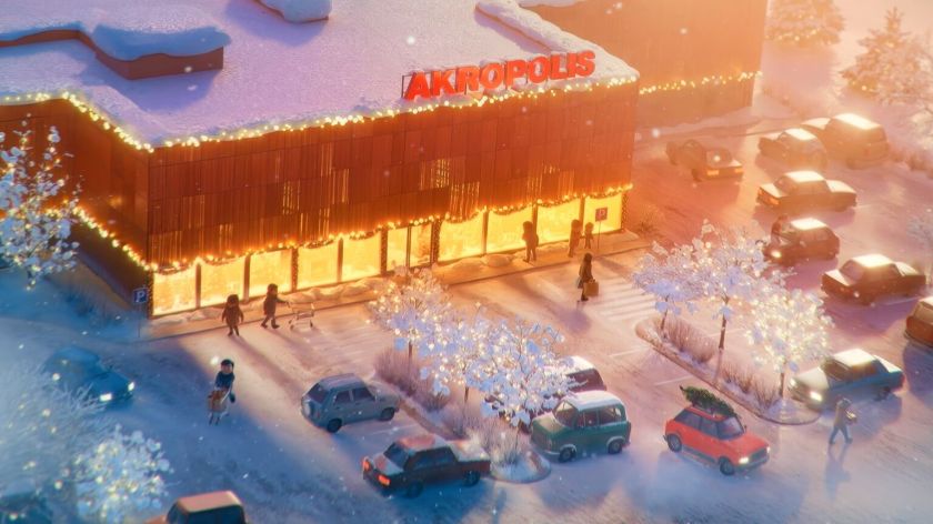 Startavo „Akropolio“ kalėdinė kampanija: pagrindiniu herojumi tapo Lietuvos nacionalinis paukštis