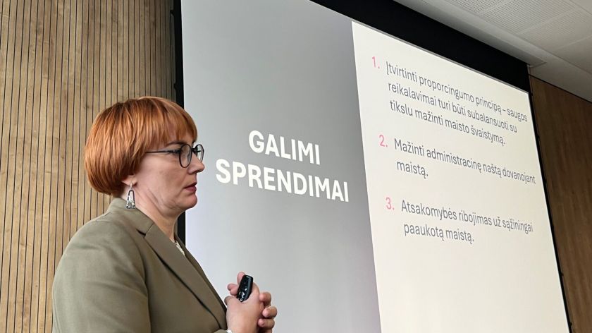 Maisto produktai: suvartoti negalima išmesti! Kur dėsime kablelį?