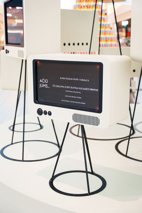 Atidengta išskirtinė instaliacija PLC „Mega“ 20-mečiui paminėti