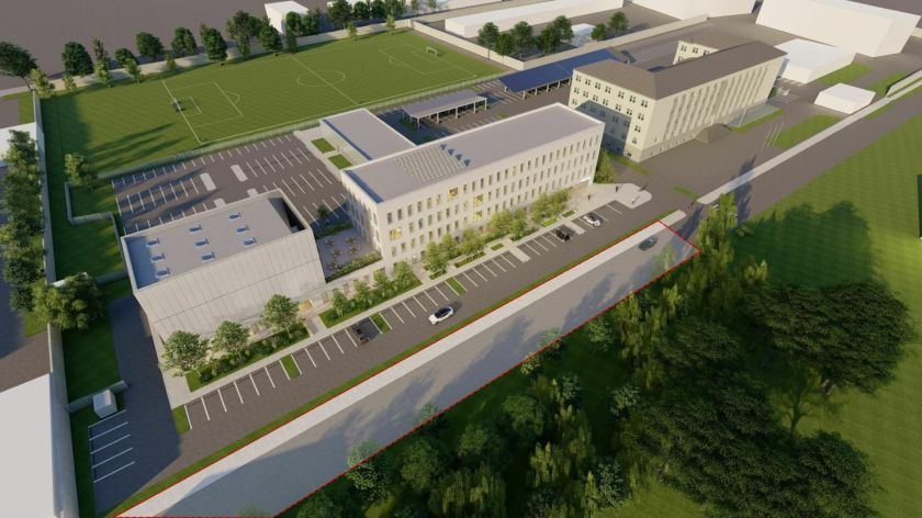 Gavus leidimą pradedamas statyti naujasis Šiaulių apskrities policijos komisariatas