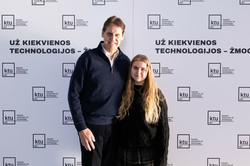 John Kazickas apie 30 metų trunkantį bendradarbiavimą su KTU: šis tęstinumas sukūrė ilgalaikę vertę ne tik studentams, bet ir visai Lietuvai